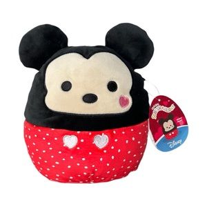 NWT Squishmallows Mickey Mouse Hearts Valentine's Day Disney Plush